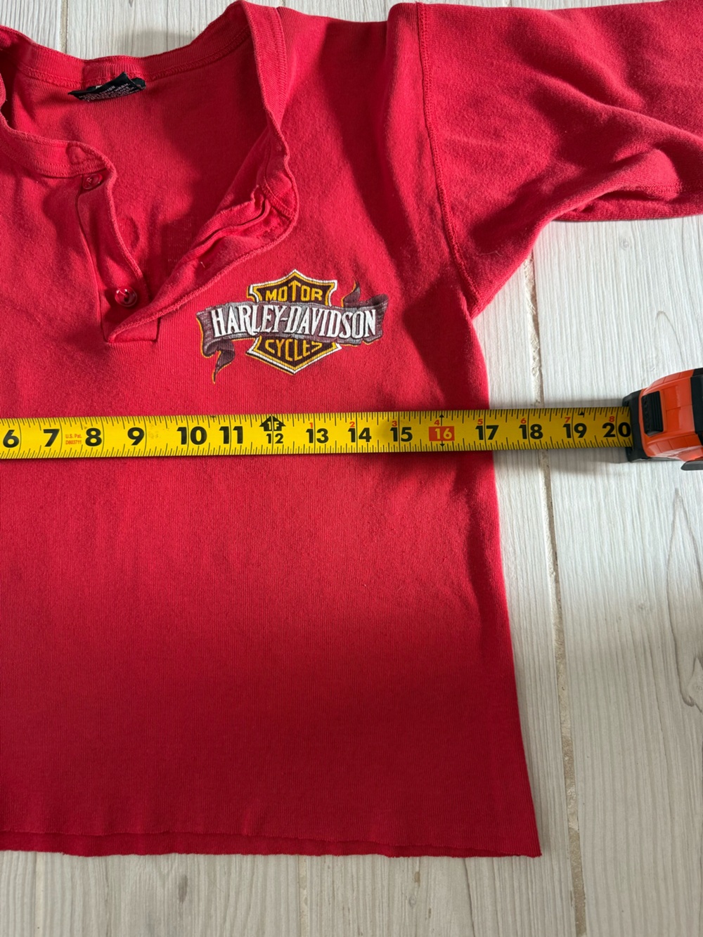 Harley-Davidson Long Sleeve Henley - Picture 4 of 7